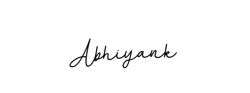 Abhiyank stylish signature style. Best Handwritten Sign (BallpointsItalic-DORy9) for my name. Handwritten Signature Collection Ideas for my name Abhiyank. Abhiyank signature style 11 images and pictures png