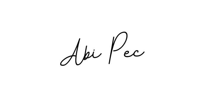 Abi Pec stylish signature style. Best Handwritten Sign (BallpointsItalic-DORy9) for my name. Handwritten Signature Collection Ideas for my name Abi Pec. Abi Pec signature style 11 images and pictures png