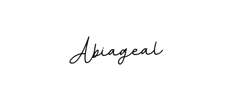 Also we have Abiageal name is the best signature style. Create professional handwritten signature collection using BallpointsItalic-DORy9 autograph style. Abiageal signature style 11 images and pictures png