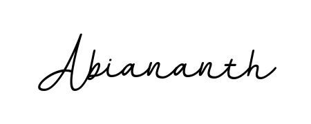 The BallpointsItalic-DORy9 signature style provides a bold statement for name Abiananth. Designed for business owners, executives, and leaders. Abiananth signature style 11 images and pictures png