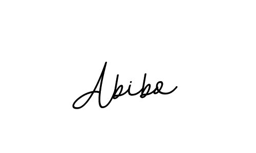 Design your own signature with our free online signature maker. With this signature software, you can create a handwritten (BallpointsItalic-DORy9) signature for name Abibo. Abibo signature style 11 images and pictures png