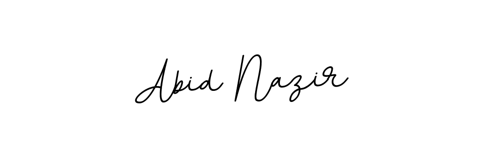 Make a beautiful signature design for name Abid Nazir. With this signature (BallpointsItalic-DORy9) style, you can create a handwritten signature for free. Abid Nazir signature style 11 images and pictures png