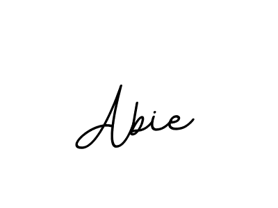 You should practise on your own different ways (BallpointsItalic-DORy9) to write your name (Abie) in signature. don't let someone else do it for you. Abie signature style 11 images and pictures png