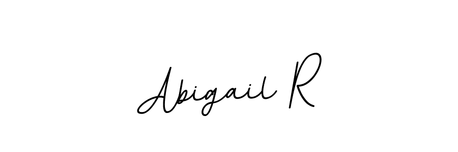 Abigail R stylish signature style. Best Handwritten Sign (BallpointsItalic-DORy9) for my name. Handwritten Signature Collection Ideas for my name Abigail R. Abigail R signature style 11 images and pictures png