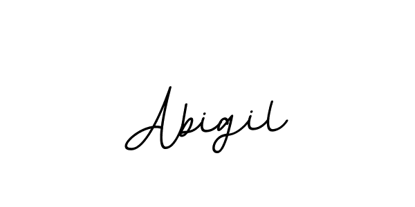 Make a beautiful signature design for name Abigil. With this signature (BallpointsItalic-DORy9) style, you can create a handwritten signature for free. Abigil signature style 11 images and pictures png