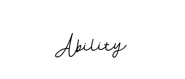 Also we have Ability name is the best signature style. Create professional handwritten signature collection using BallpointsItalic-DORy9 autograph style. Ability signature style 11 images and pictures png