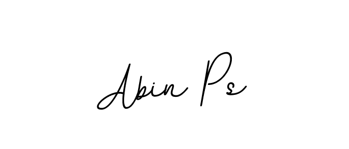 Make a beautiful signature design for name Abin Ps. Use this online signature maker to create a handwritten signature for free. Abin Ps signature style 11 images and pictures png