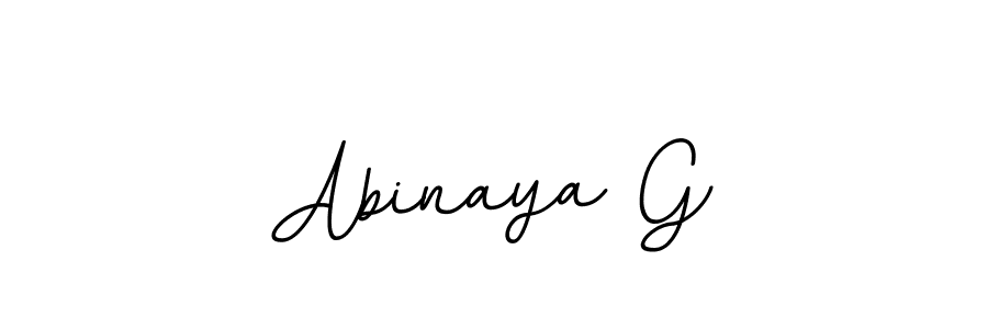 Create a beautiful signature design for name Abinaya G. With this signature (BallpointsItalic-DORy9) fonts, you can make a handwritten signature for free. Abinaya G signature style 11 images and pictures png
