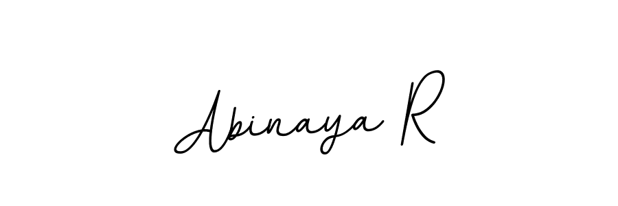 Abinaya R stylish signature style. Best Handwritten Sign (BallpointsItalic-DORy9) for my name. Handwritten Signature Collection Ideas for my name Abinaya R. Abinaya R signature style 11 images and pictures png
