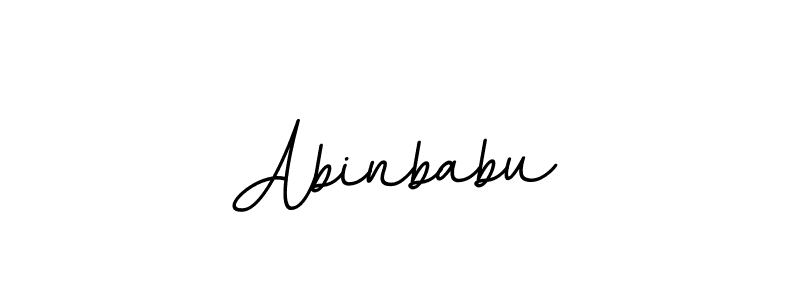 Abinbabu stylish signature style. Best Handwritten Sign (BallpointsItalic-DORy9) for my name. Handwritten Signature Collection Ideas for my name Abinbabu. Abinbabu signature style 11 images and pictures png