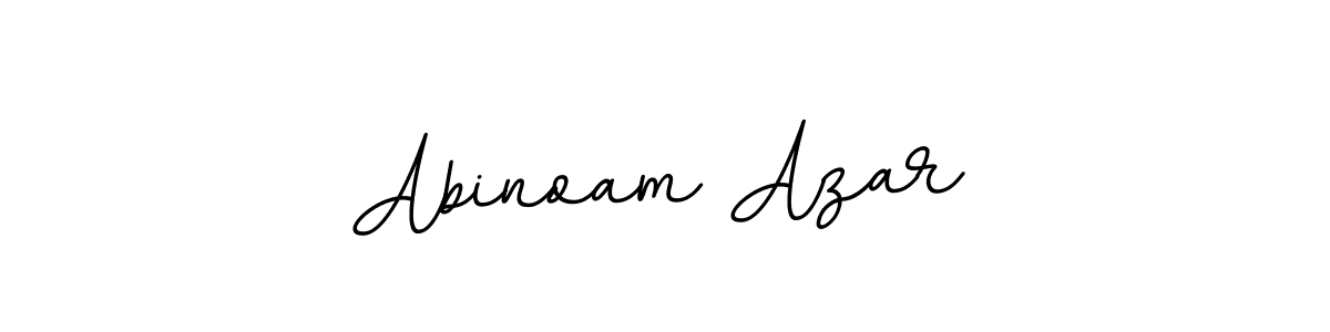 Design your own signature with our free online signature maker. With this signature software, you can create a handwritten (BallpointsItalic-DORy9) signature for name Abinoam Azar. Abinoam Azar signature style 11 images and pictures png