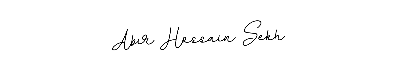 How to make Abir Hossain Sekh signature? BallpointsItalic-DORy9 is a professional autograph style. Create handwritten signature for Abir Hossain Sekh name. Abir Hossain Sekh signature style 11 images and pictures png