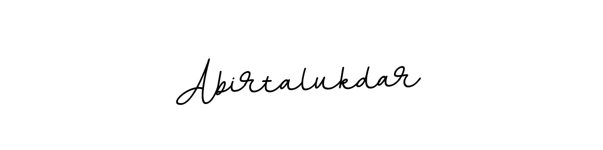 How to make Abirtalukdar name signature. Use BallpointsItalic-DORy9 style for creating short signs online. This is the latest handwritten sign. Abirtalukdar signature style 11 images and pictures png