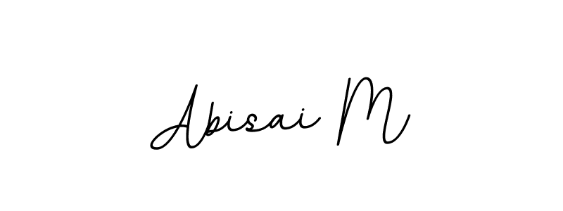 It looks lik you need a new signature style for name Abisai M. Design unique handwritten (BallpointsItalic-DORy9) signature with our free signature maker in just a few clicks. Abisai M signature style 11 images and pictures png