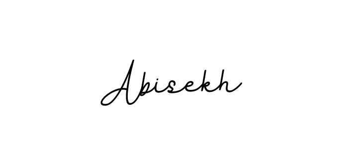 How to make Abisekh name signature. Use BallpointsItalic-DORy9 style for creating short signs online. This is the latest handwritten sign. Abisekh signature style 11 images and pictures png