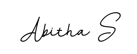 Get inspired by this graceful BallpointsItalic-DORy9 signature style for name Abitha S. Smooth loops and balanced proportions for everyday use. Abitha S signature style 11 images and pictures png