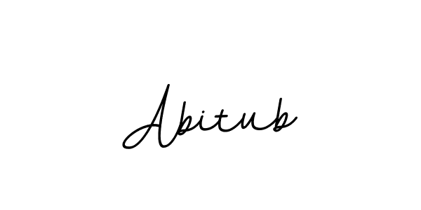 Also we have Abitub name is the best signature style. Create professional handwritten signature collection using BallpointsItalic-DORy9 autograph style. Abitub signature style 11 images and pictures png