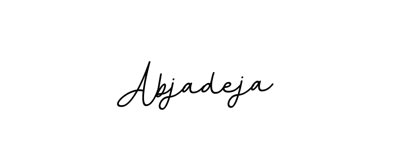 How to make Abjadeja signature? BallpointsItalic-DORy9 is a professional autograph style. Create handwritten signature for Abjadeja name. Abjadeja signature style 11 images and pictures png