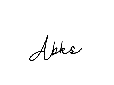 Design your own signature with our free online signature maker. With this signature software, you can create a handwritten (BallpointsItalic-DORy9) signature for name Abks. Abks signature style 11 images and pictures png