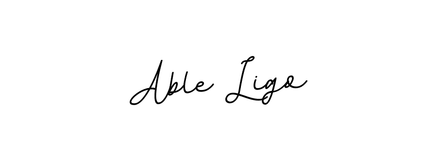 Also You can easily find your signature by using the search form. We will create Able Ligo name handwritten signature images for you free of cost using BallpointsItalic-DORy9 sign style. Able Ligo signature style 11 images and pictures png