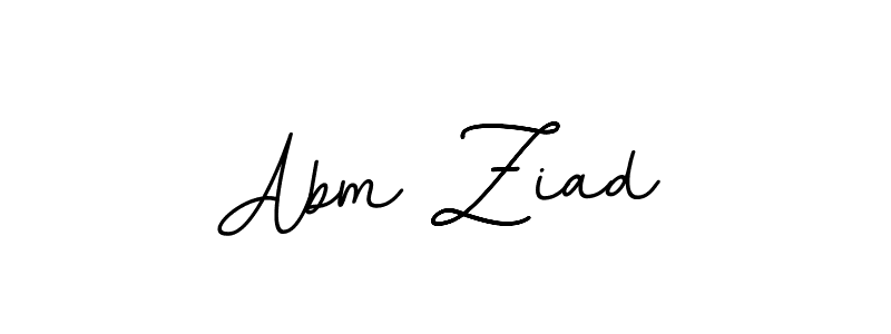 Design your own signature with our free online signature maker. With this signature software, you can create a handwritten (BallpointsItalic-DORy9) signature for name Abm Ziad. Abm Ziad signature style 11 images and pictures png