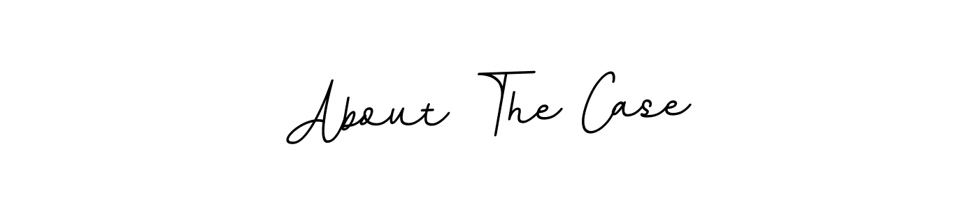 Make a beautiful signature design for name About The Case. With this signature (BallpointsItalic-DORy9) style, you can create a handwritten signature for free. About The Case signature style 11 images and pictures png