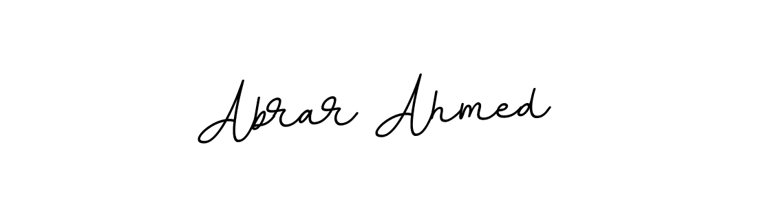 It looks lik you need a new signature style for name Abrar Ahmed. Design unique handwritten (BallpointsItalic-DORy9) signature with our free signature maker in just a few clicks. Abrar Ahmed signature style 11 images and pictures png