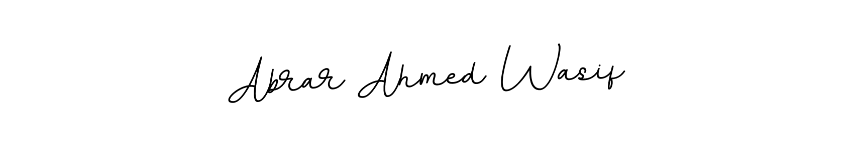 Also we have Abrar Ahmed Wasif name is the best signature style. Create professional handwritten signature collection using BallpointsItalic-DORy9 autograph style. Abrar Ahmed Wasif signature style 11 images and pictures png