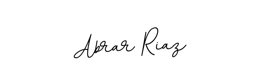 Use a signature maker to create a handwritten signature online. With this signature software, you can design (BallpointsItalic-DORy9) your own signature for name Abrar Riaz. Abrar Riaz signature style 11 images and pictures png