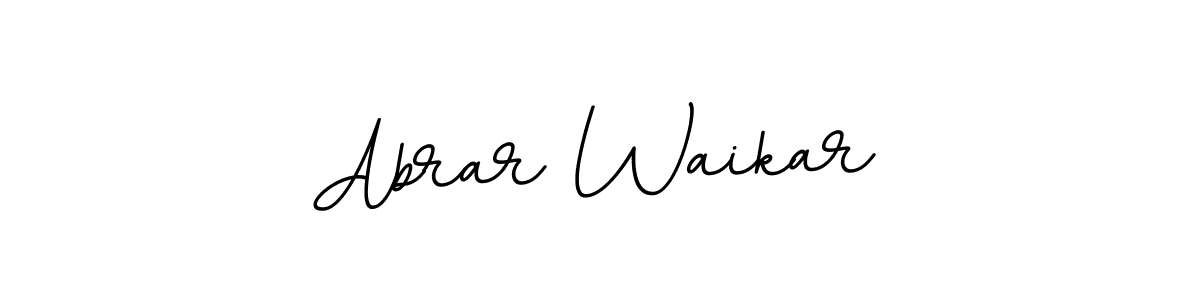 Also we have Abrar Waikar name is the best signature style. Create professional handwritten signature collection using BallpointsItalic-DORy9 autograph style. Abrar Waikar signature style 11 images and pictures png