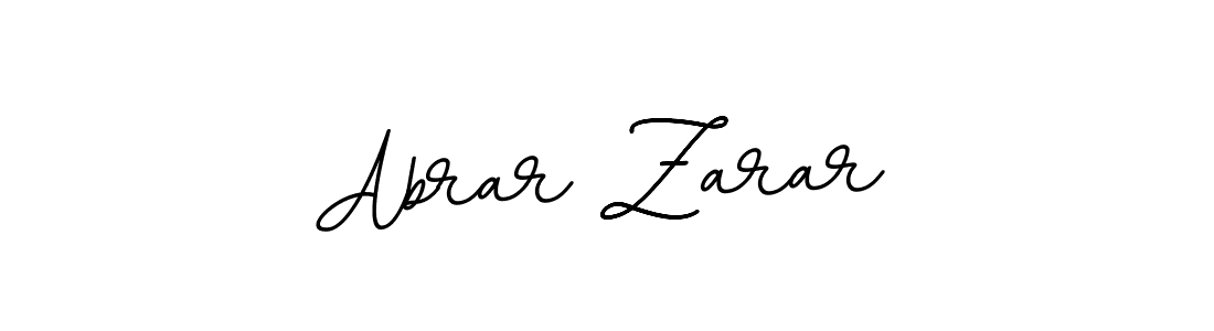 Create a beautiful signature design for name Abrar Zarar. With this signature (BallpointsItalic-DORy9) fonts, you can make a handwritten signature for free. Abrar Zarar signature style 11 images and pictures png