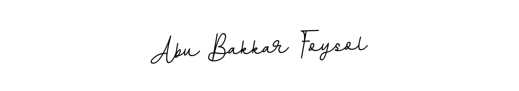 You can use this online signature creator to create a handwritten signature for the name Abu Bakkar Foysol. This is the best online autograph maker. Abu Bakkar Foysol signature style 11 images and pictures png