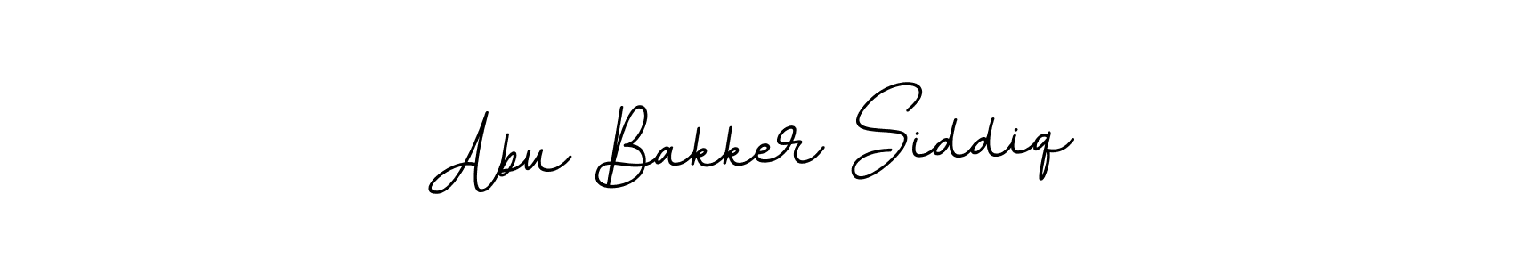 Abu Bakker Siddiq stylish signature style. Best Handwritten Sign (BallpointsItalic-DORy9) for my name. Handwritten Signature Collection Ideas for my name Abu Bakker Siddiq. Abu Bakker Siddiq signature style 11 images and pictures png