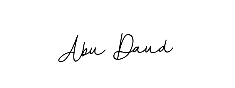Also You can easily find your signature by using the search form. We will create Abu Daud name handwritten signature images for you free of cost using BallpointsItalic-DORy9 sign style. Abu Daud signature style 11 images and pictures png