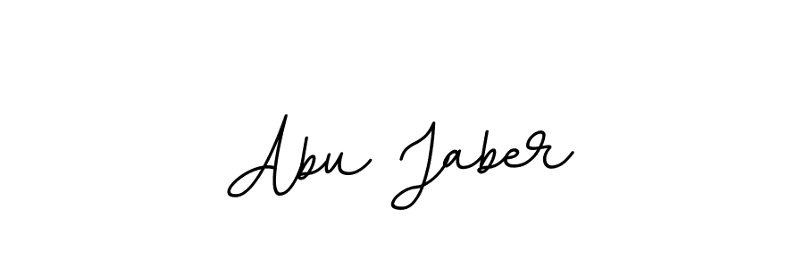 Also we have Abu Jaber name is the best signature style. Create professional handwritten signature collection using BallpointsItalic-DORy9 autograph style. Abu Jaber signature style 11 images and pictures png