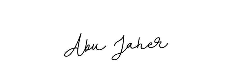 This is the best signature style for the Abu Jaher name. Also you like these signature font (BallpointsItalic-DORy9). Mix name signature. Abu Jaher signature style 11 images and pictures png