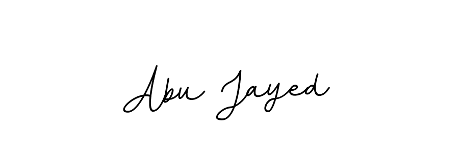 Also we have Abu Jayed name is the best signature style. Create professional handwritten signature collection using BallpointsItalic-DORy9 autograph style. Abu Jayed signature style 11 images and pictures png