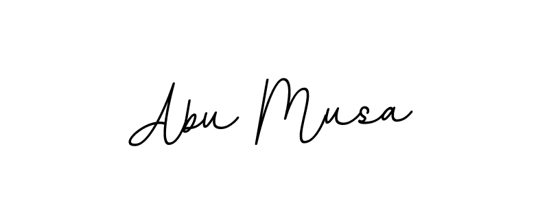 Also You can easily find your signature by using the search form. We will create Abu Musa name handwritten signature images for you free of cost using BallpointsItalic-DORy9 sign style. Abu Musa signature style 11 images and pictures png