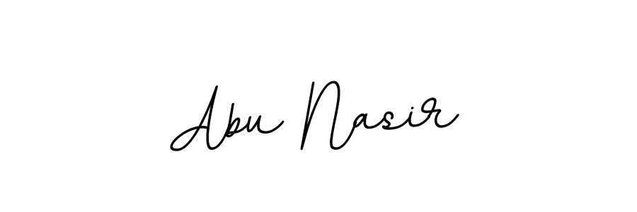 Abu Nasir stylish signature style. Best Handwritten Sign (BallpointsItalic-DORy9) for my name. Handwritten Signature Collection Ideas for my name Abu Nasir. Abu Nasir signature style 11 images and pictures png