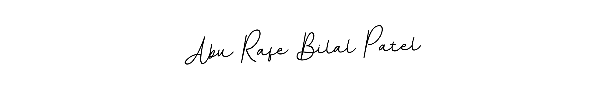 Abu Rafe Bilal Patel stylish signature style. Best Handwritten Sign (BallpointsItalic-DORy9) for my name. Handwritten Signature Collection Ideas for my name Abu Rafe Bilal Patel. Abu Rafe Bilal Patel signature style 11 images and pictures png