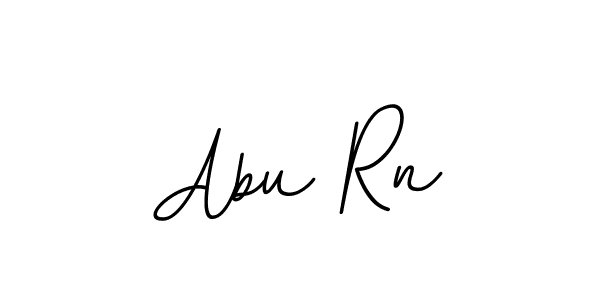 Use a signature maker to create a handwritten signature online. With this signature software, you can design (BallpointsItalic-DORy9) your own signature for name Abu Rn. Abu Rn signature style 11 images and pictures png