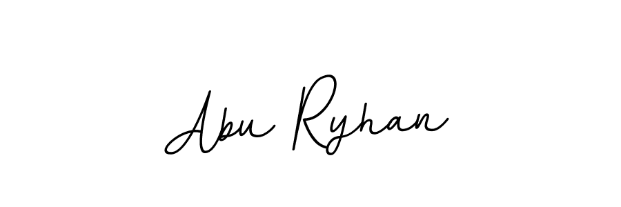 Create a beautiful signature design for name Abu Ryhan. With this signature (BallpointsItalic-DORy9) fonts, you can make a handwritten signature for free. Abu Ryhan signature style 11 images and pictures png