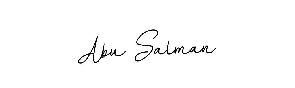 Check out images of Autograph of Abu Salman name. Actor Abu Salman Signature Style. BallpointsItalic-DORy9 is a professional sign style online. Abu Salman signature style 11 images and pictures png