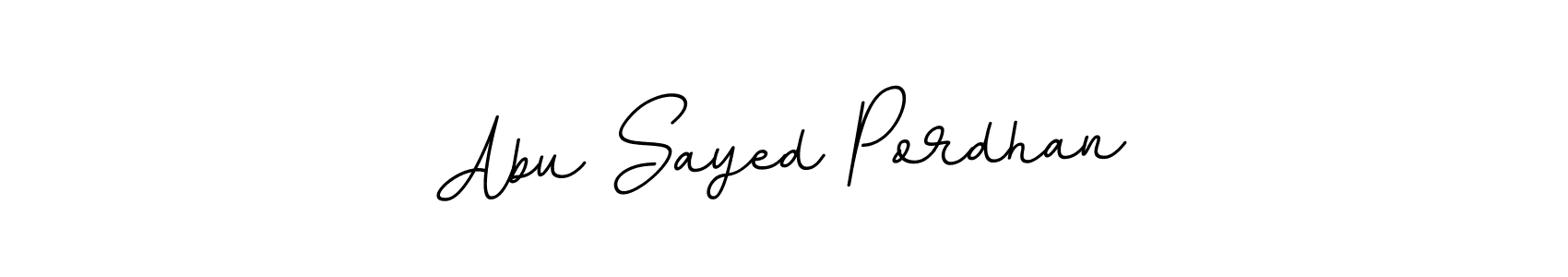 How to Draw Abu Sayed Pordhan signature style? BallpointsItalic-DORy9 is a latest design signature styles for name Abu Sayed Pordhan. Abu Sayed Pordhan signature style 11 images and pictures png
