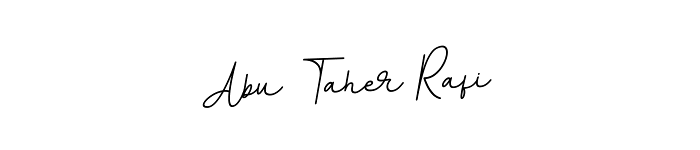 Design your own signature with our free online signature maker. With this signature software, you can create a handwritten (BallpointsItalic-DORy9) signature for name Abu Taher Rafi. Abu Taher Rafi signature style 11 images and pictures png