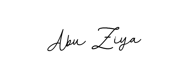 Design your own signature with our free online signature maker. With this signature software, you can create a handwritten (BallpointsItalic-DORy9) signature for name Abu Ziya. Abu Ziya signature style 11 images and pictures png