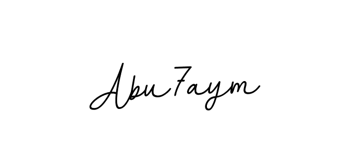 Create a beautiful signature design for name Abu7aym. With this signature (BallpointsItalic-DORy9) fonts, you can make a handwritten signature for free. Abu7aym signature style 11 images and pictures png