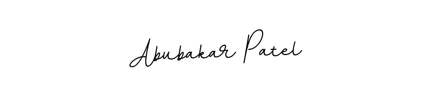 Make a beautiful signature design for name Abubakar Patel. Use this online signature maker to create a handwritten signature for free. Abubakar Patel signature style 11 images and pictures png