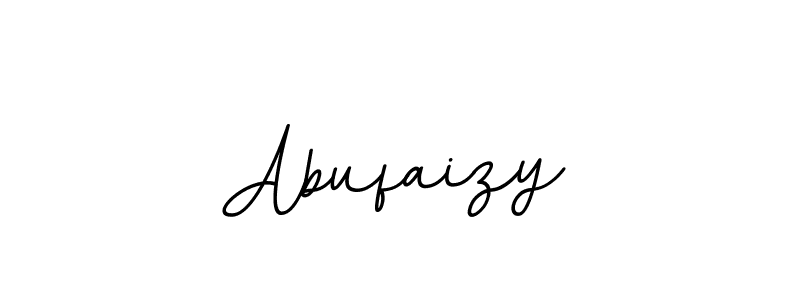 Create a beautiful signature design for name Abufaizy. With this signature (BallpointsItalic-DORy9) fonts, you can make a handwritten signature for free. Abufaizy signature style 11 images and pictures png