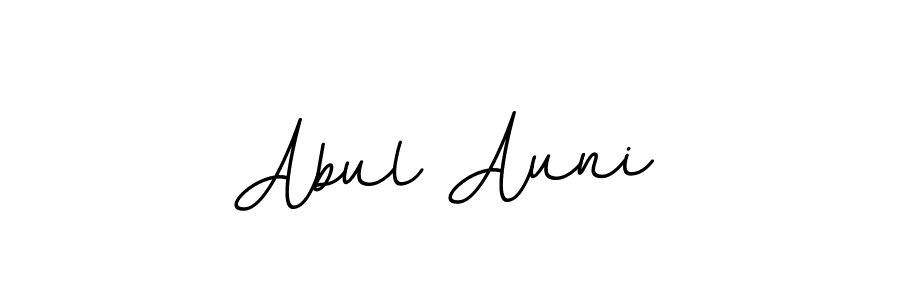 Make a beautiful signature design for name Abul Auni. With this signature (BallpointsItalic-DORy9) style, you can create a handwritten signature for free. Abul Auni signature style 11 images and pictures png